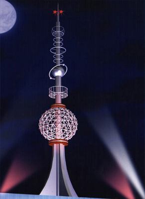 东莞工艺装饰避雷塔风水避雷塔