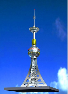 东莞防雷装饰避雷防雷塔